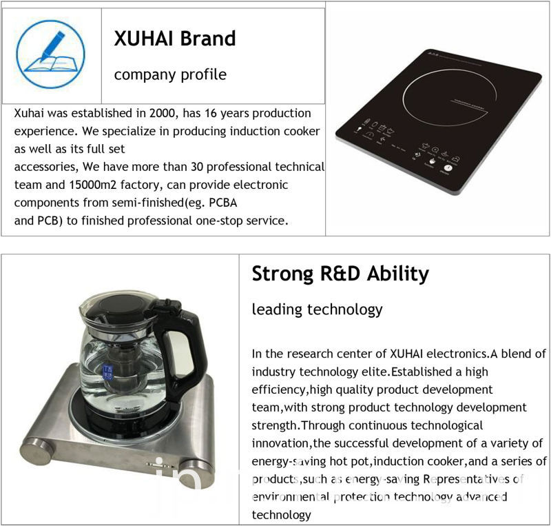 High Quality Induction Cooker with Stainless Steel Pot
